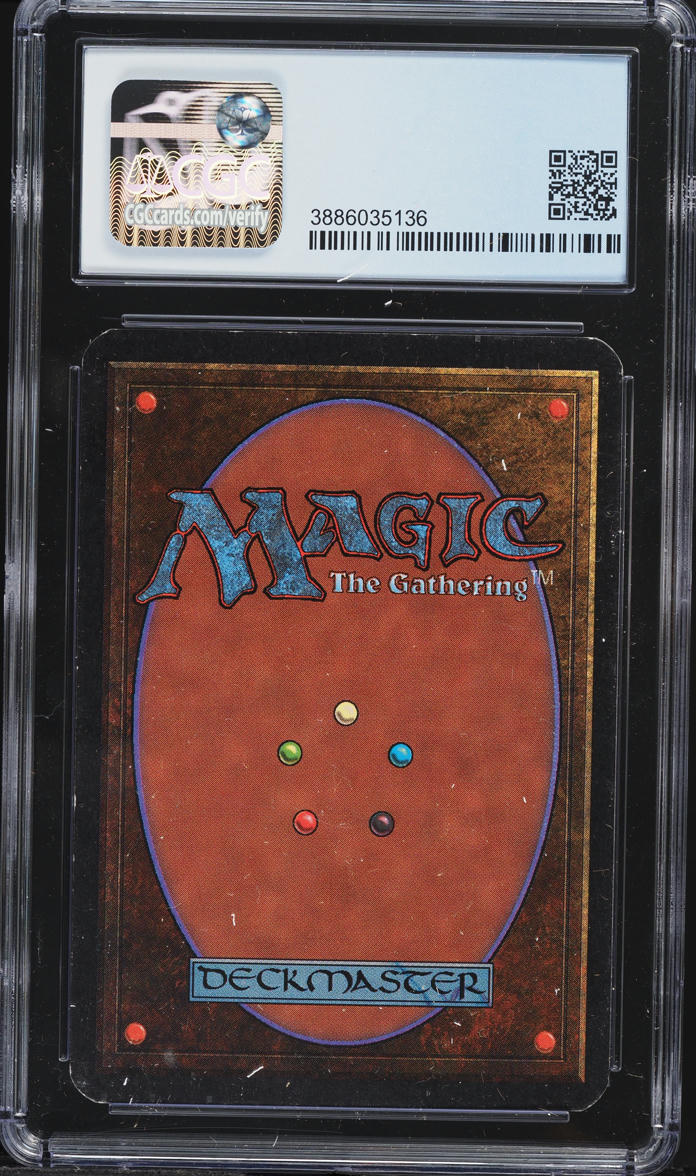 1993 Magic The Gathering MTG Alpha Llanowar Elves CGC 7.5 NRMT+