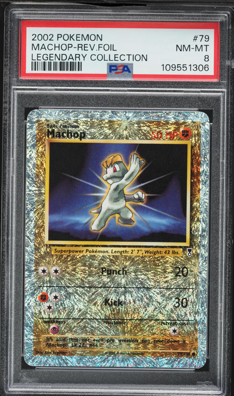 2002 Pokemon Legendary Collection Reverse Holo Eevee #74 PSA 7