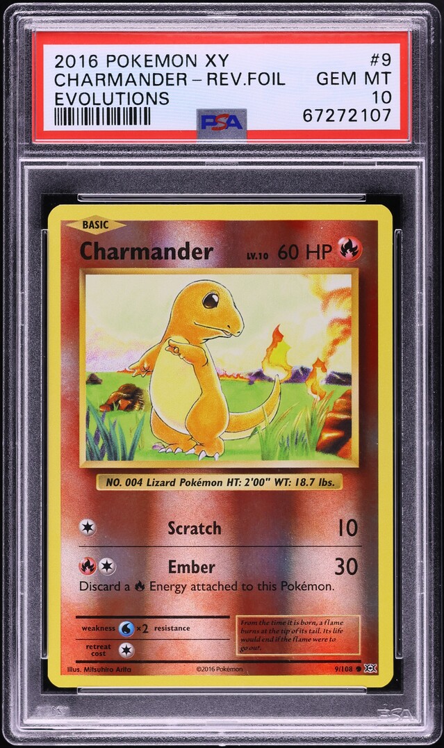 Charmander - XY - Evolutions [REVERSE HOLO] | Ozzie Collectables
