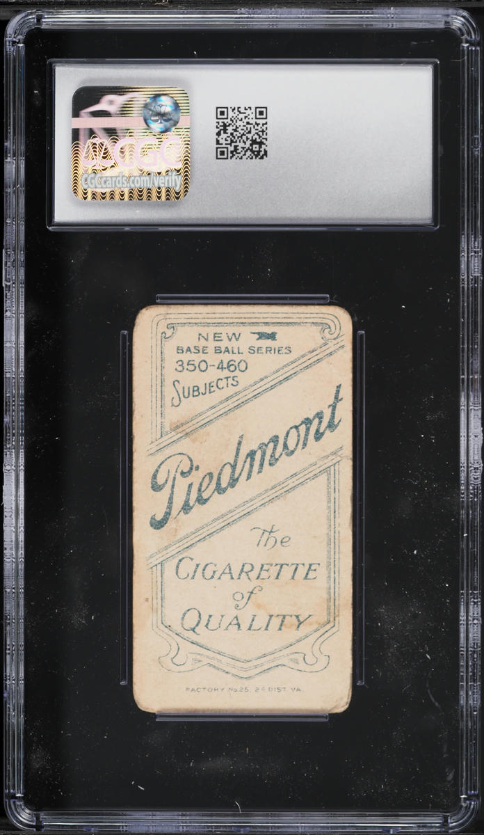 1909-11 T206 Admiral Schlei PORTRAIT, PIEDMONT CGC 1 PR