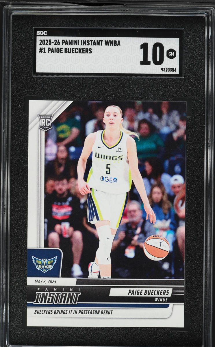 2025 Panini Instant WNBA Draft Night Paige Bueckers DN-1 /67412 GEM MT 10 R3