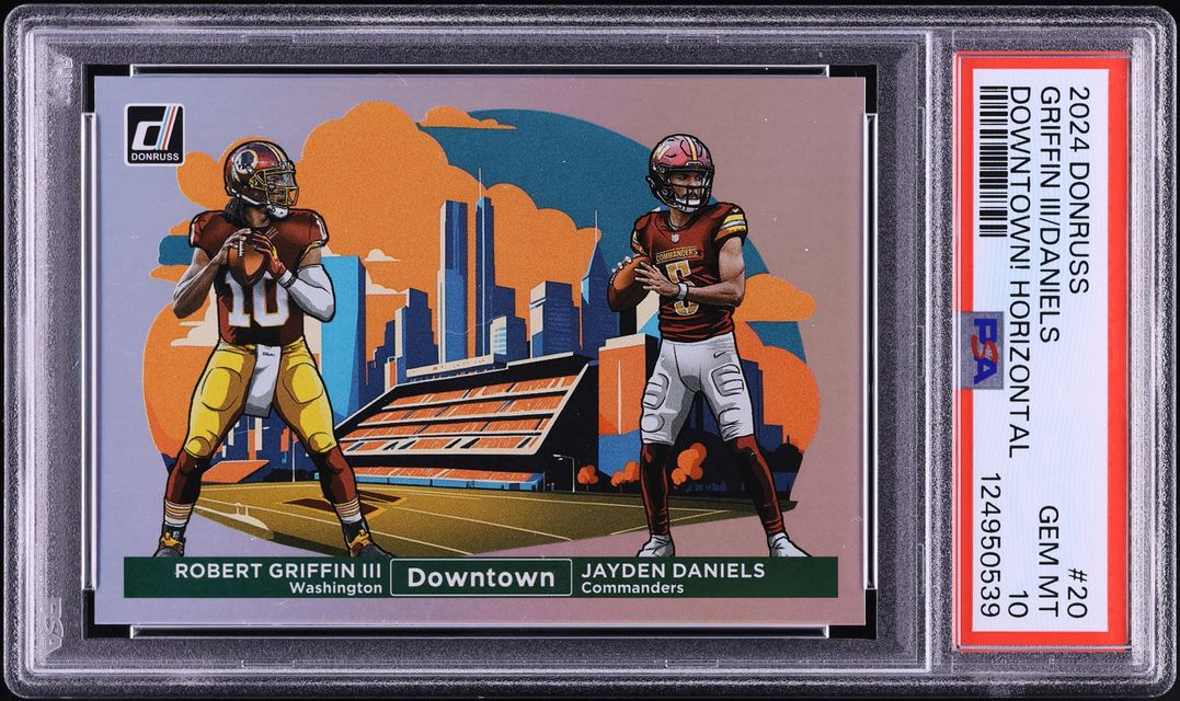 2024 Donruss Downtown! Horizontal Robert Griffin III & Jayden