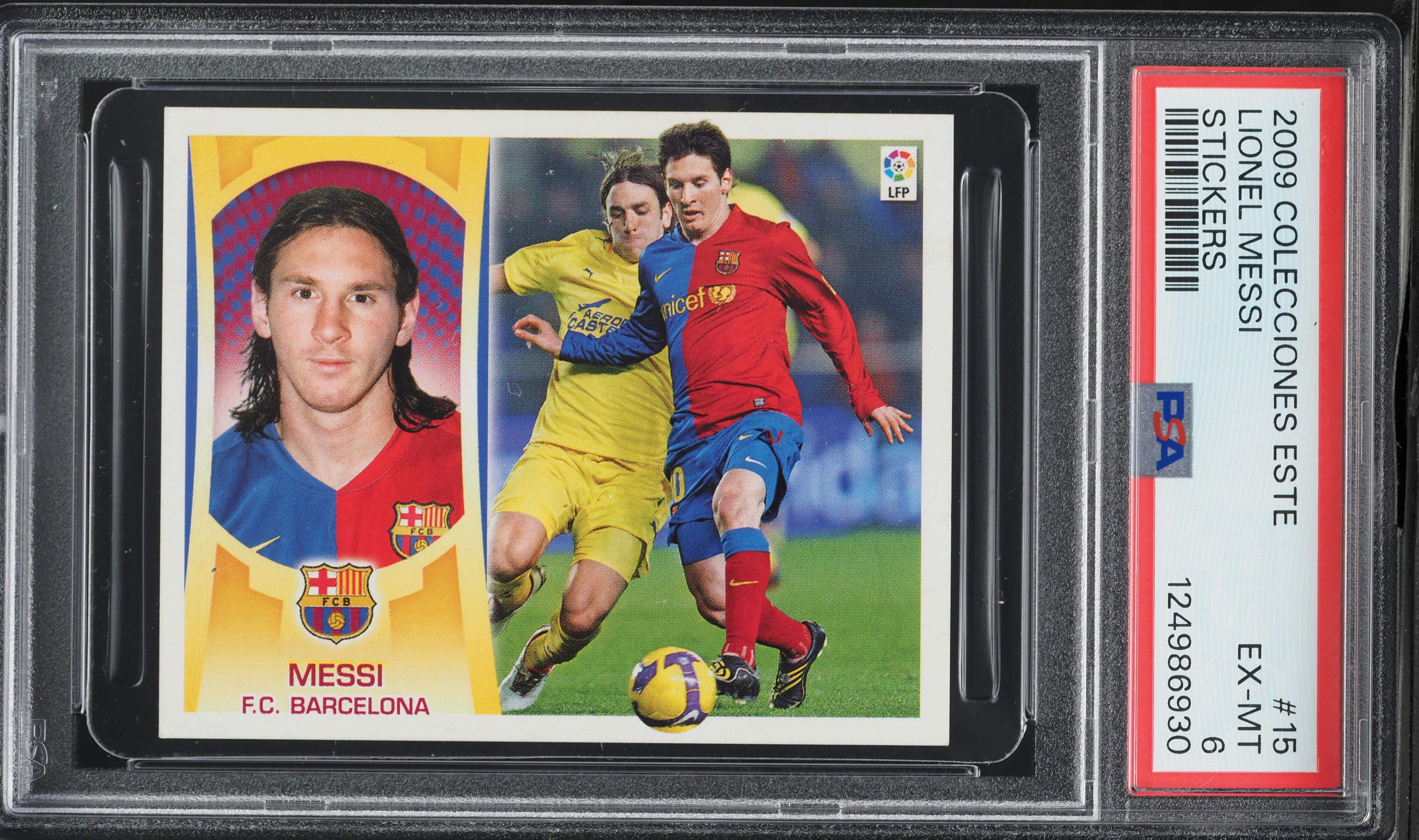 Panini Sticker El Barca de la seis Copas Barcelona 2009-10 n.92 Lionel