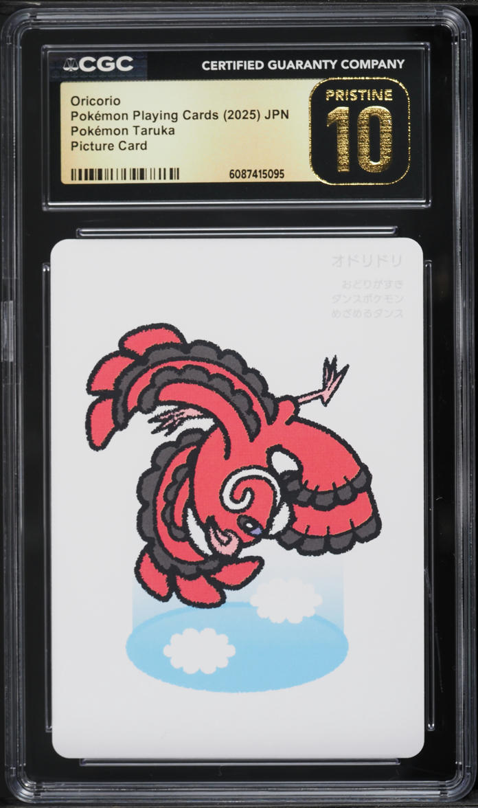 2025 Pokemon Japanese Playing Cards Pokemon Taruka Picture Card