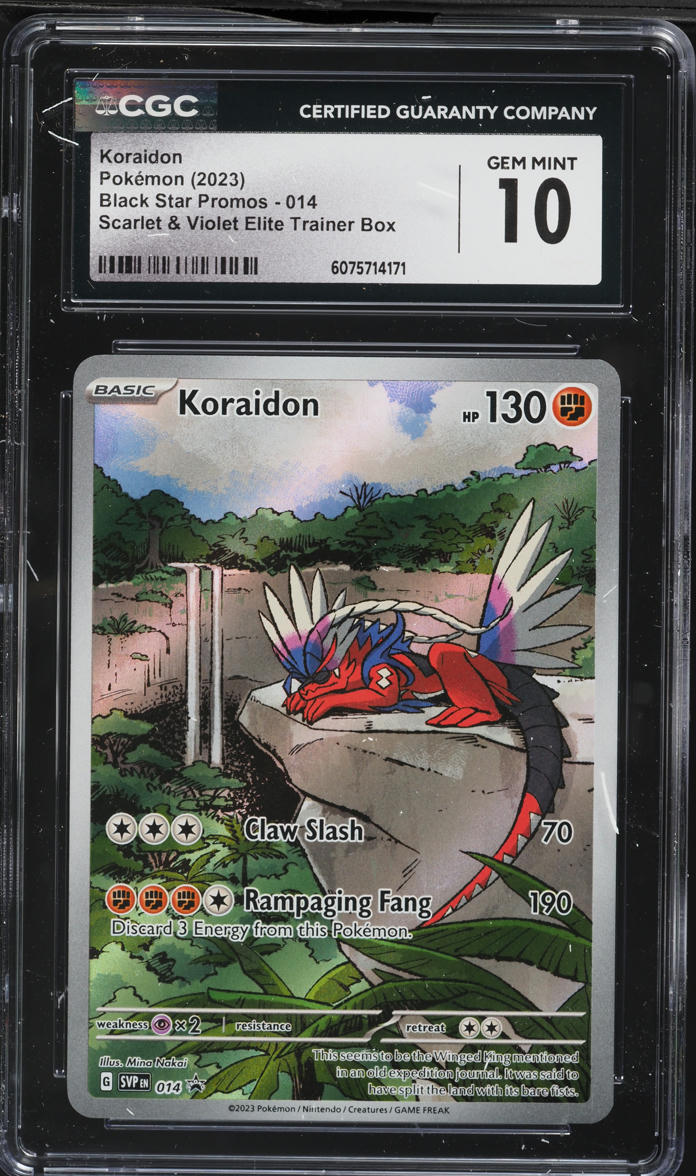 koraidon pokemon card price TCG: Paldea Legends Tin - Fighting / 130 / Basic Attack 1 Pokemon TCG Scarlet and Violet