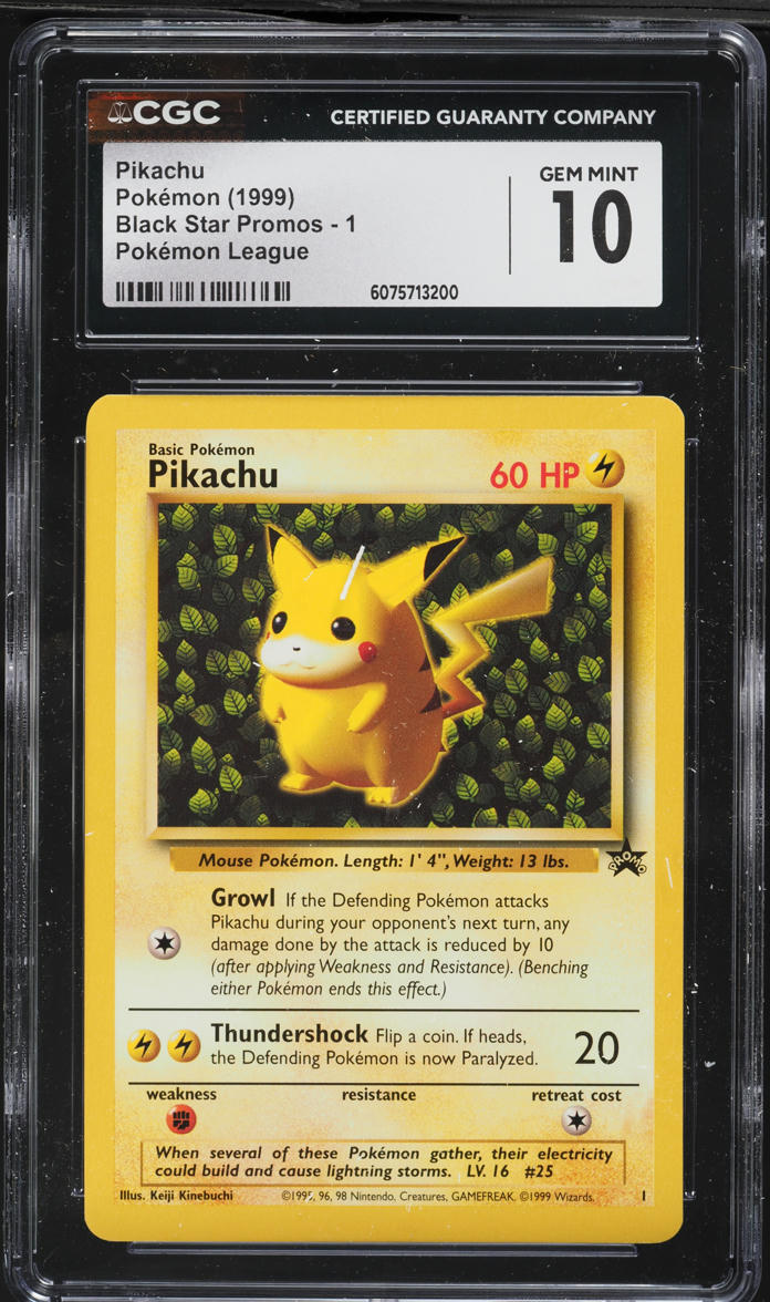 1999.pekatu.CGC.ＧＥＭＭＴ CGC 9 MINT German Pikachu Base Set 1st Edition Pokemon 1999 58/102