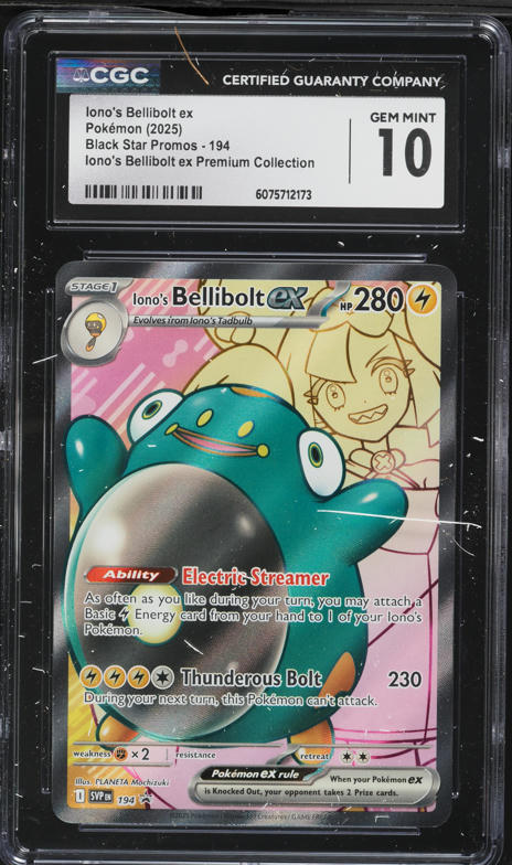 2025 Pokemon Scarlet & Violet Promo Premium Collection Iono's