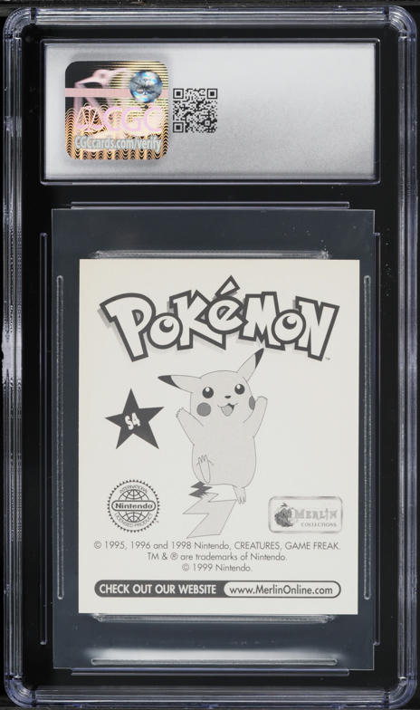 1998 Pokemon Merlin Stickers Series 1 Special Glitter Blastoise