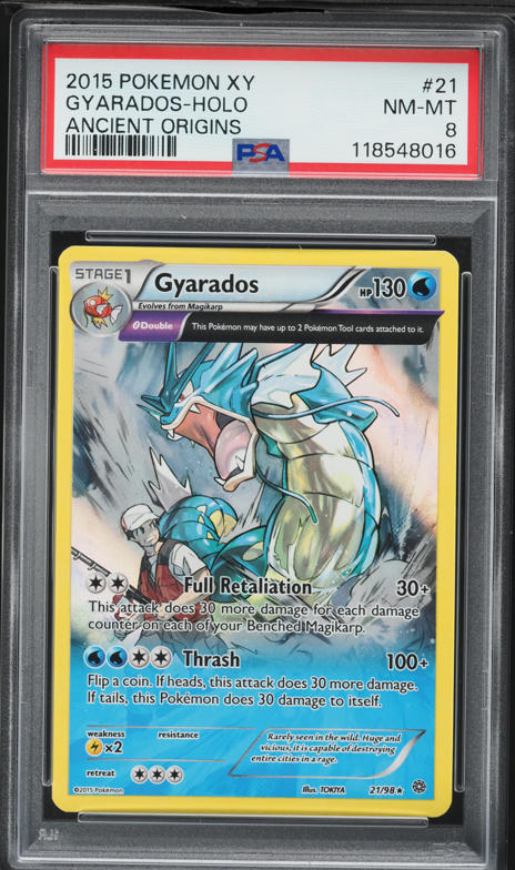 holographic gyarados card value M EX Full Art - 115/122 - BREAKpoint the trusted official grading guarantees its condition GYARADOS - 6/102 - Base