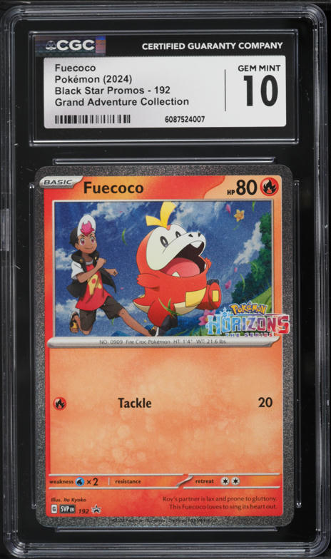 2023 Pokemon Japanese SV Triplet Beat AR Fuecoco #78 PSA 10 GEM