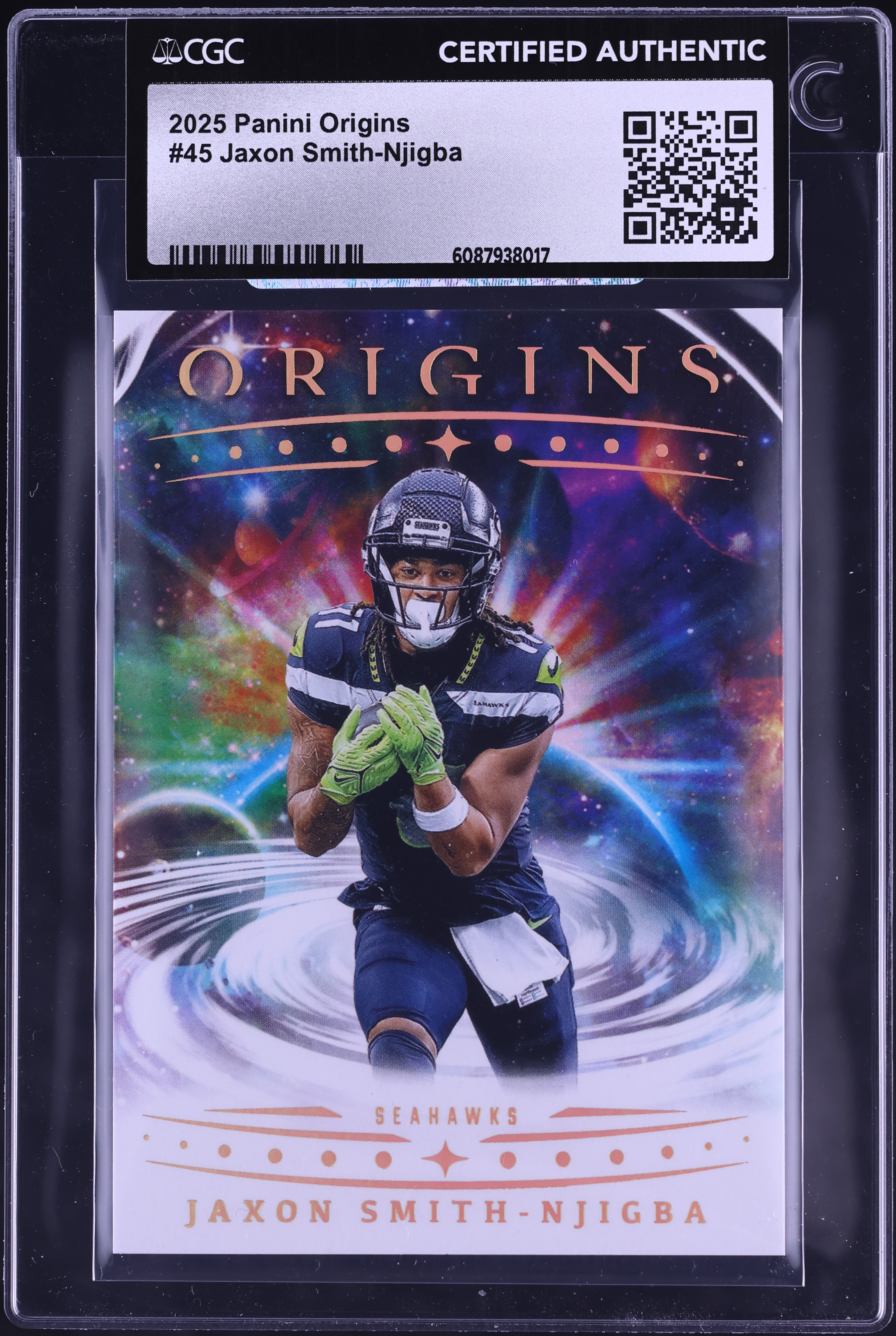 2025 Panini Origins Jaxon Smith-Njigba #45 CGC AUTH on Fanatics