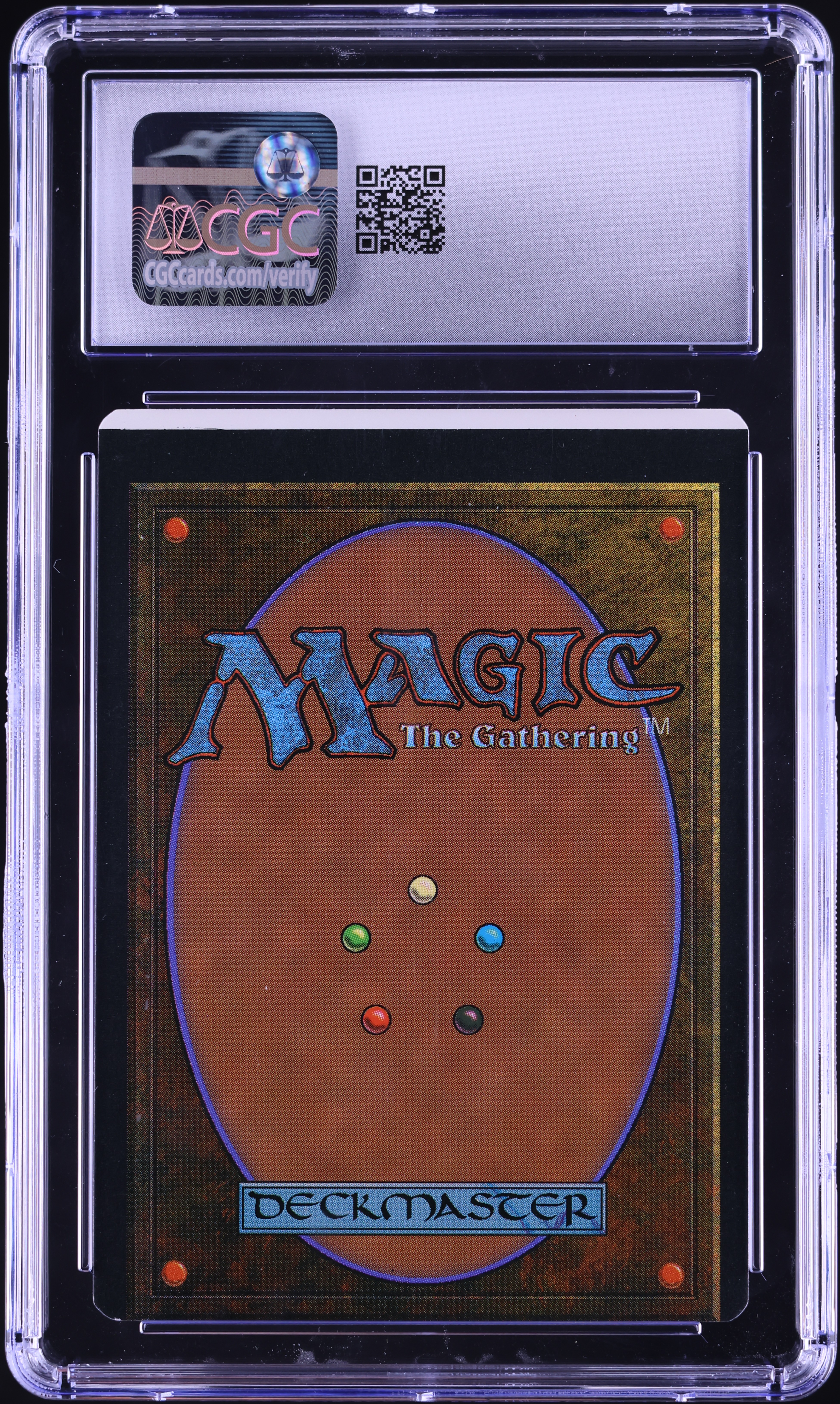 1995 Magic The Gathering MTG Fourth Edition Apprentice Wizard CGC