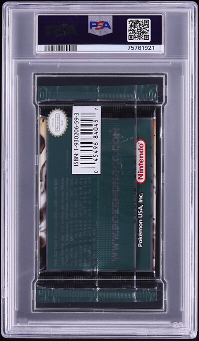 2005 Pokemon EX Emerald Booster Pack Groudon Art PSA 10 GEM MINT
