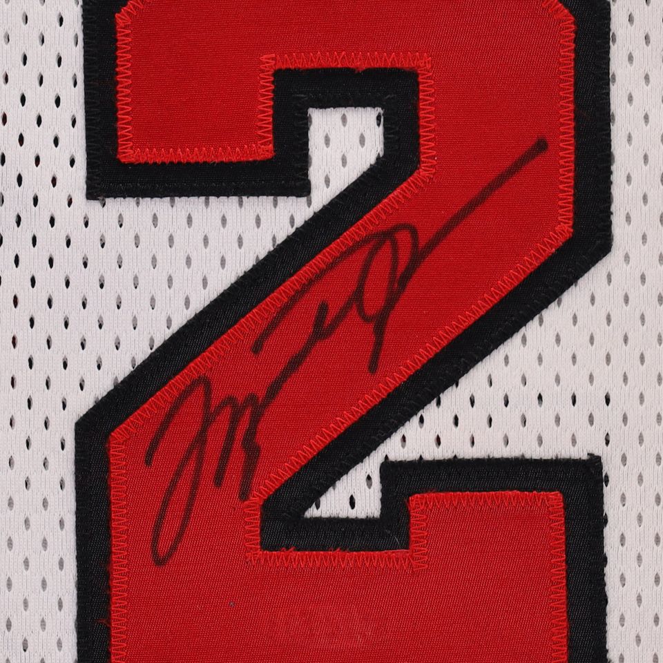 1998 Michael Jordan Chicago Bulls NBA Finals Game Issued & Signed Jersey - JSA AUTH, LOA