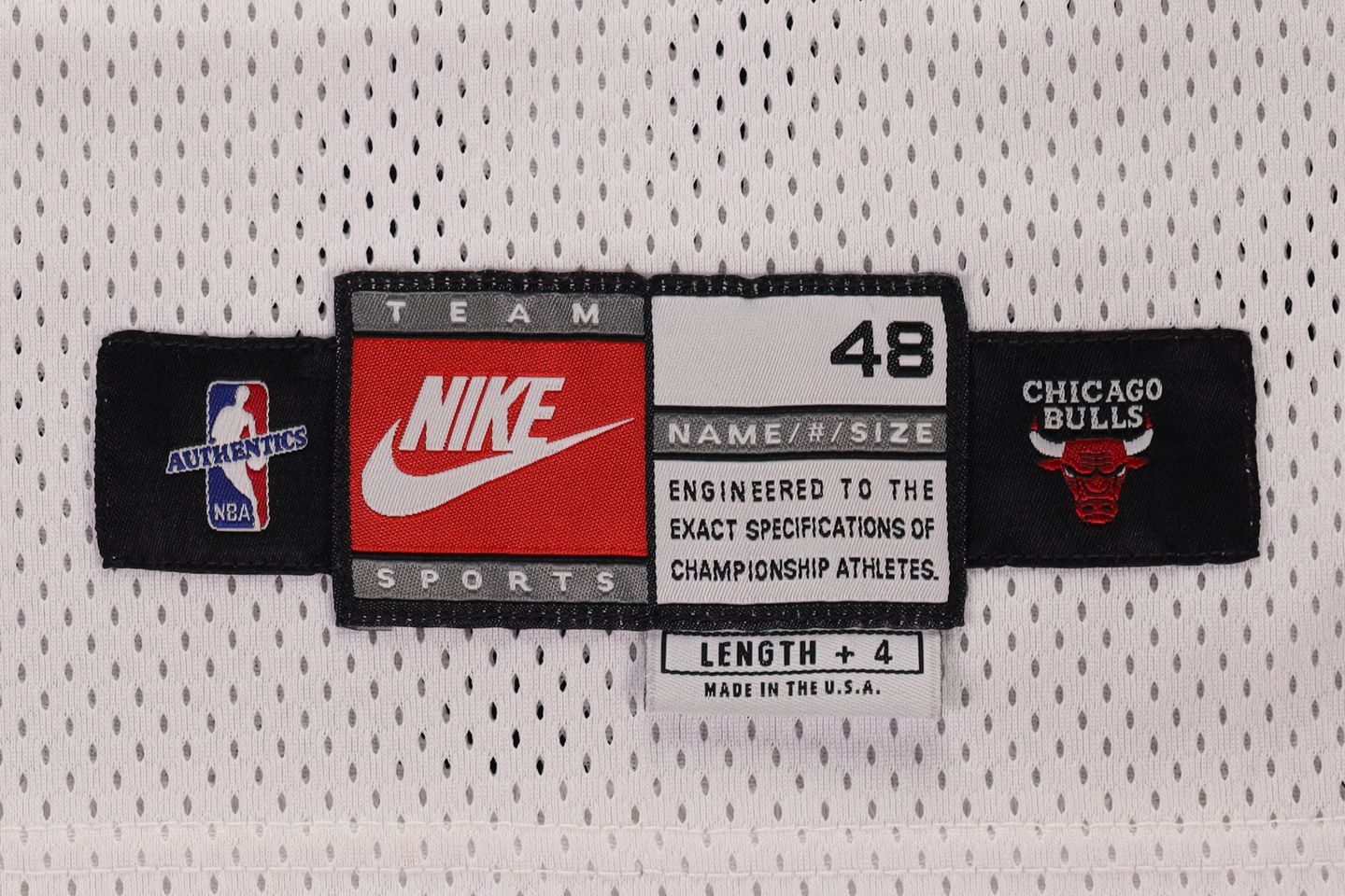 1998 Michael Jordan Chicago Bulls NBA Finals Game Issued & Signed Jersey - JSA AUTH, LOA