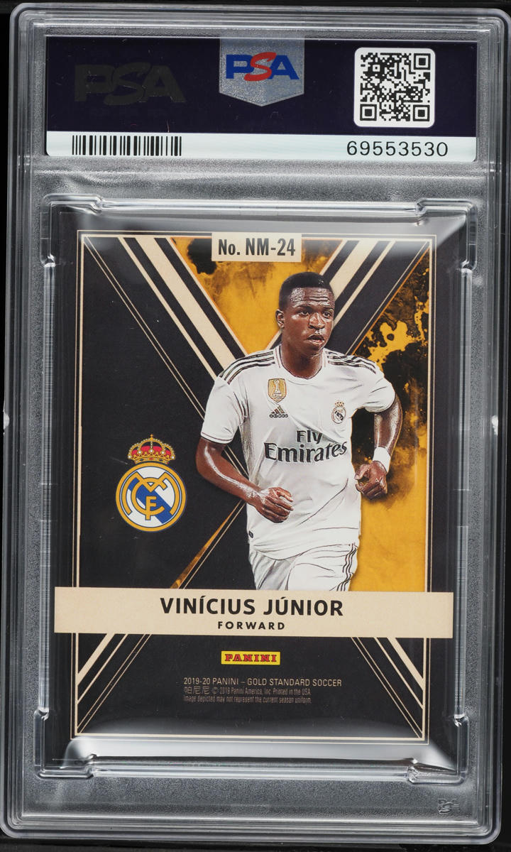 Vinicius jr ヴィニシウス Panini gold standard 2019 Panini Gold Standard Newly Minted Vinicius Junior /79 #NM-24