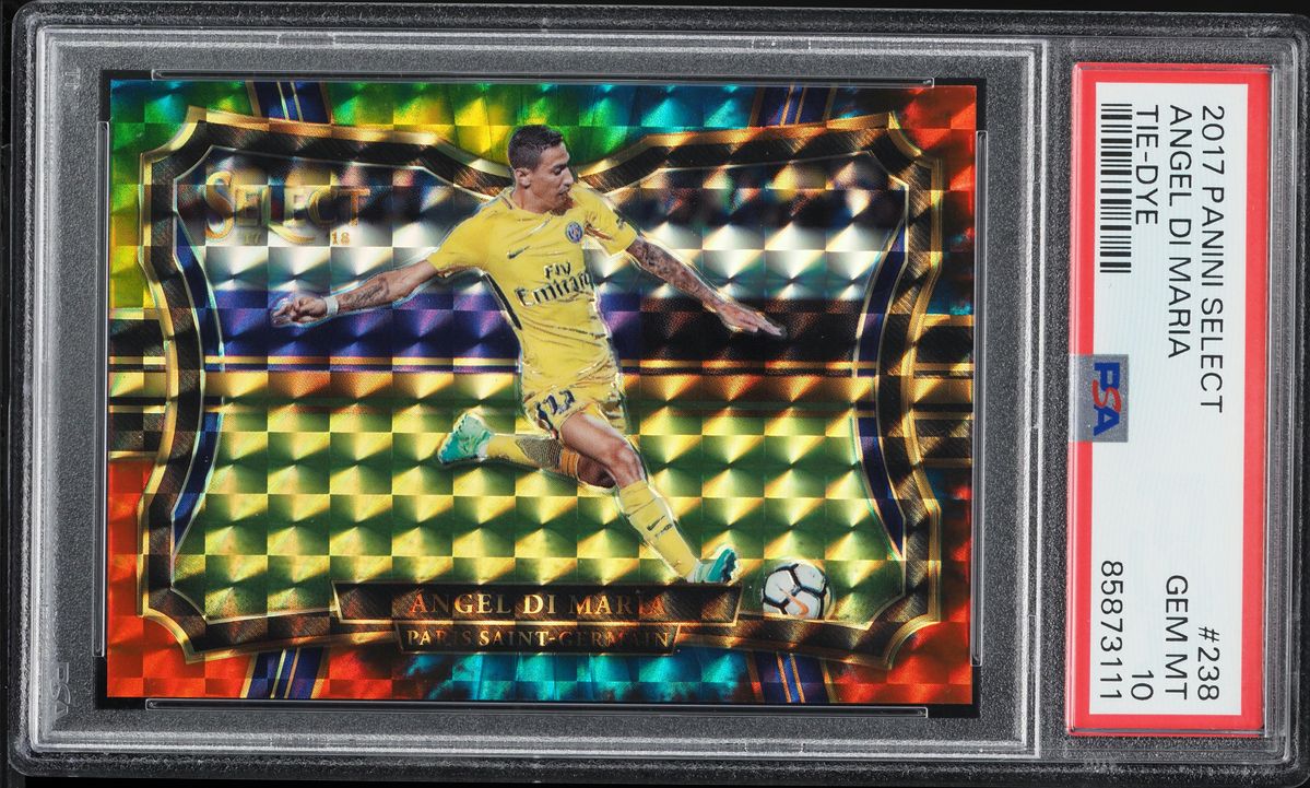 2017 Select Tie-Dye Angel Di Maria /30 #238 PSA 10 GEM MINT
