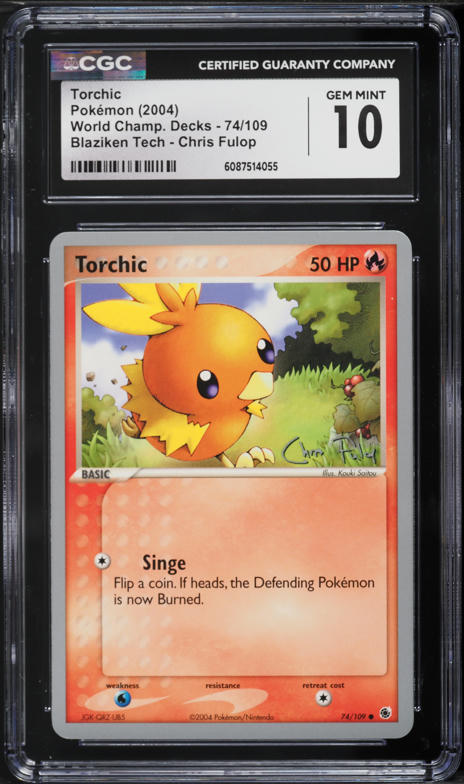 2004 Pokemon World Championships Decks Blaziken Tech Chris Fulop