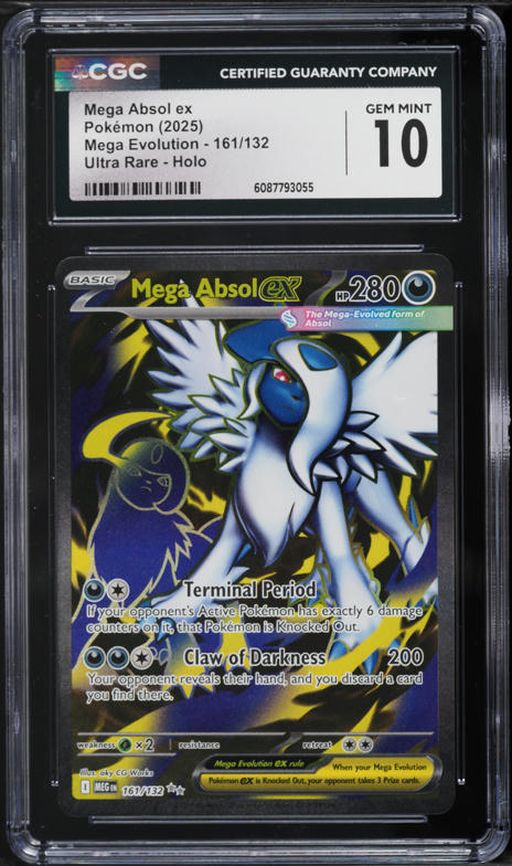 2025 Pokemon Japanese Mega Brave Special Art Rare Mega Absol Ex