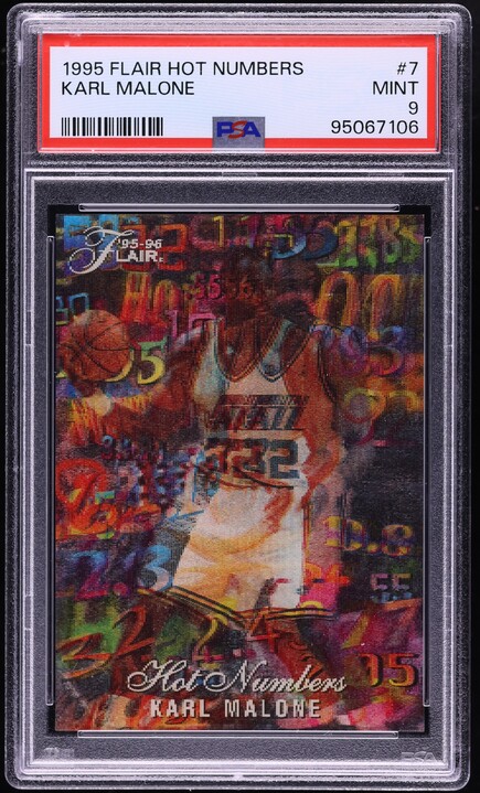 1986 Fleer Basketball Karl Malone ROOKIE #68 PSA 10 GEM MINT on