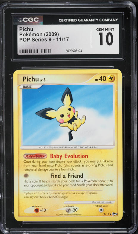 2009 Pokemon Japanese Design Promo Pucchigumi Winner Spikey-Eared