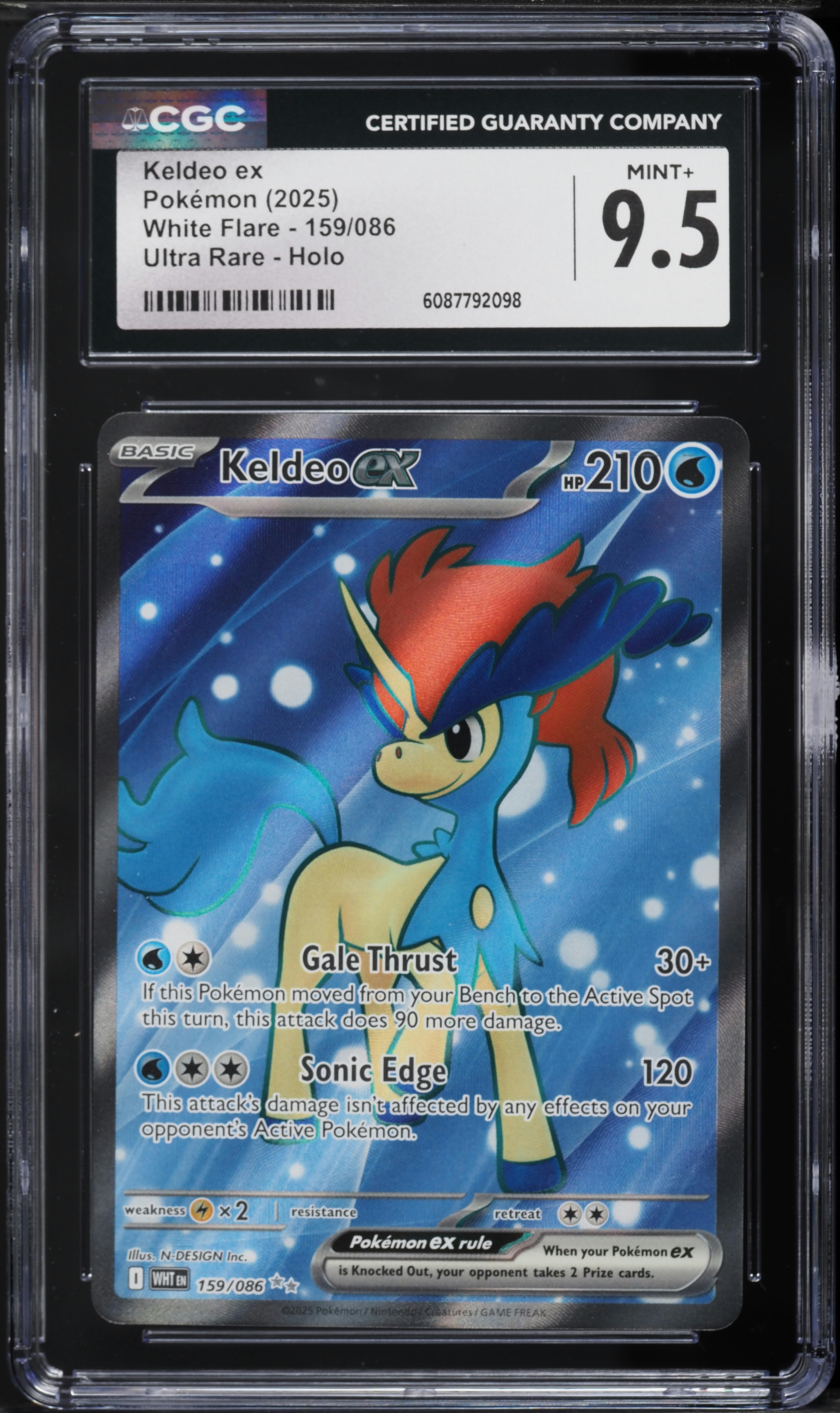 pokemon keldeo ex card - Keldeo-EX (142/149) - BW - Boundaries Crossed Rush In 159/086 Keldeo Ex - Pokmon