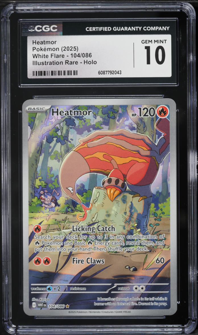 heatmor pokemon card - (15/122) (Dont apply Weakness and Resistance for Benched Pokmon.) Weakness Water 2 Resistance None None Retreat Cost Heatmor - SWSH02: Rebel Clash