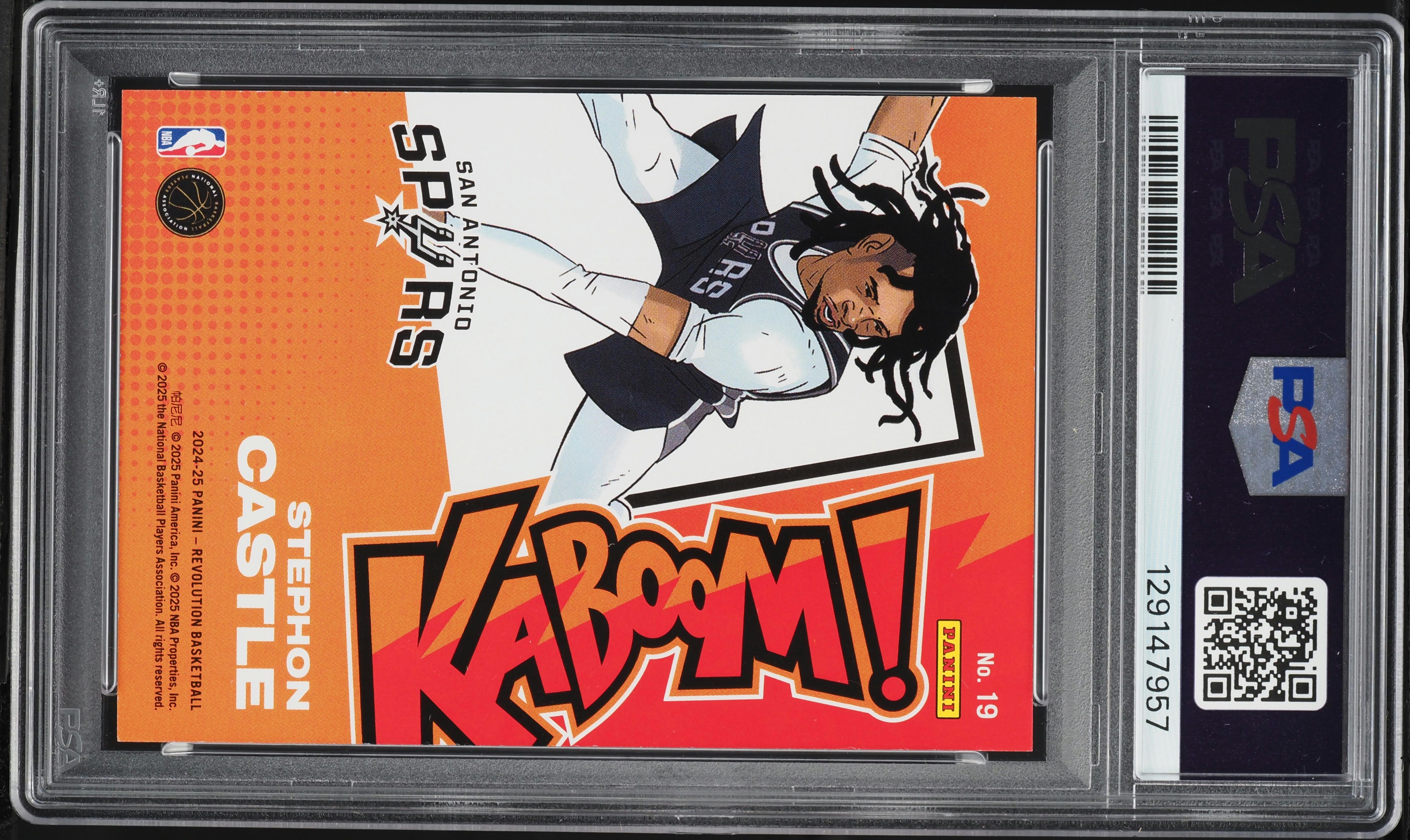 2024 Panini Revolution Horizontal Kaboom Stephon Castle ROOKIE #19