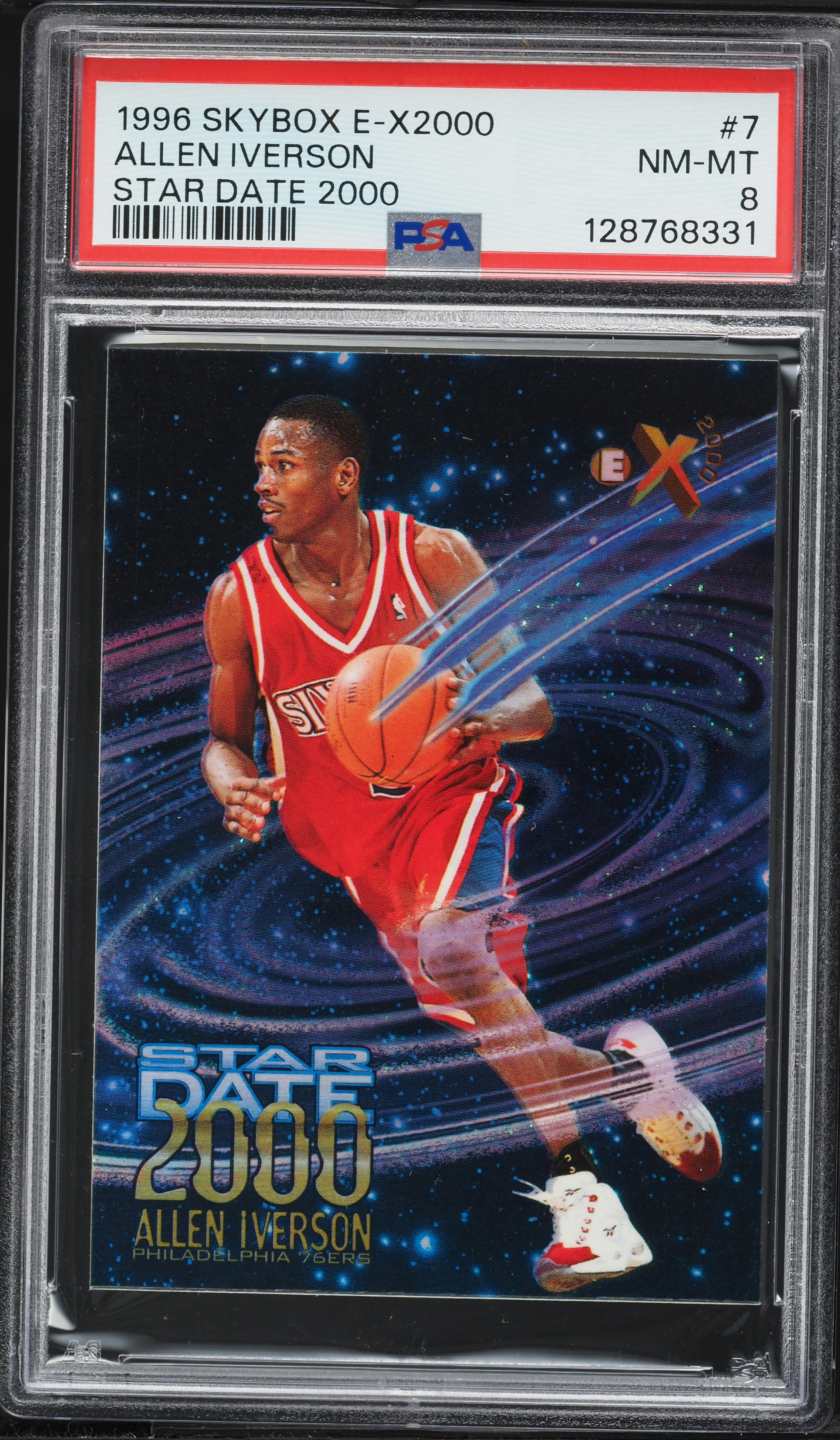ALLEN IVERSON 96-97 EX2000 STAR DATE2000