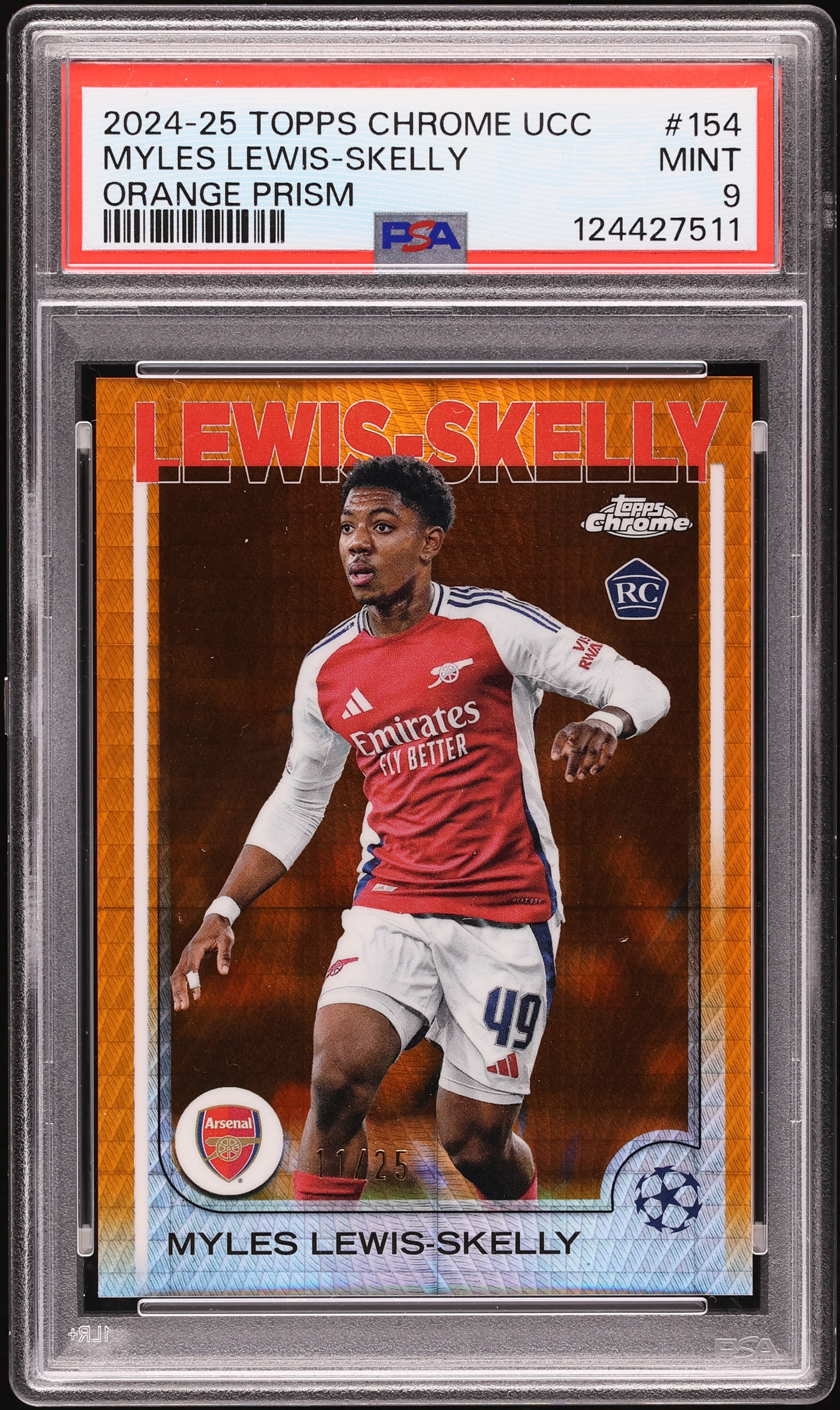 Topps Chrome UEFA Myles 2024-25 Club Lewis-Skelly Competitions 0 