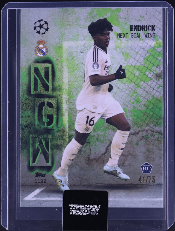 2024 Topps Total Football Eternal Gold Green Ronaldinho /75 #EG7