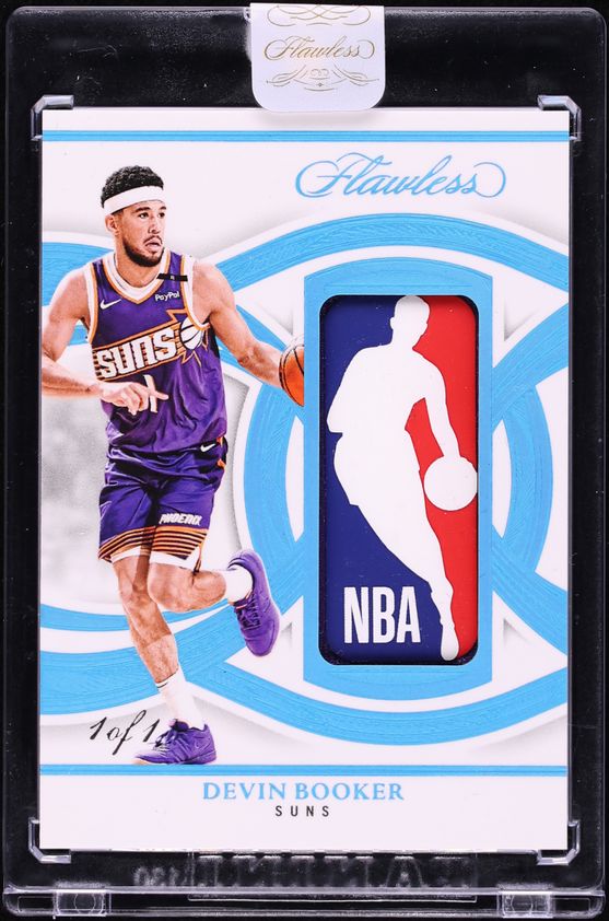 2024 Panini Flawless Devin Booker NBA LOGOMAN PATCH 1/1 #LMG-DBK