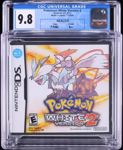Pokemon White Version 2 (Nintendo DS) CGC 9.8 A++ Sealed on Fanatics Collect