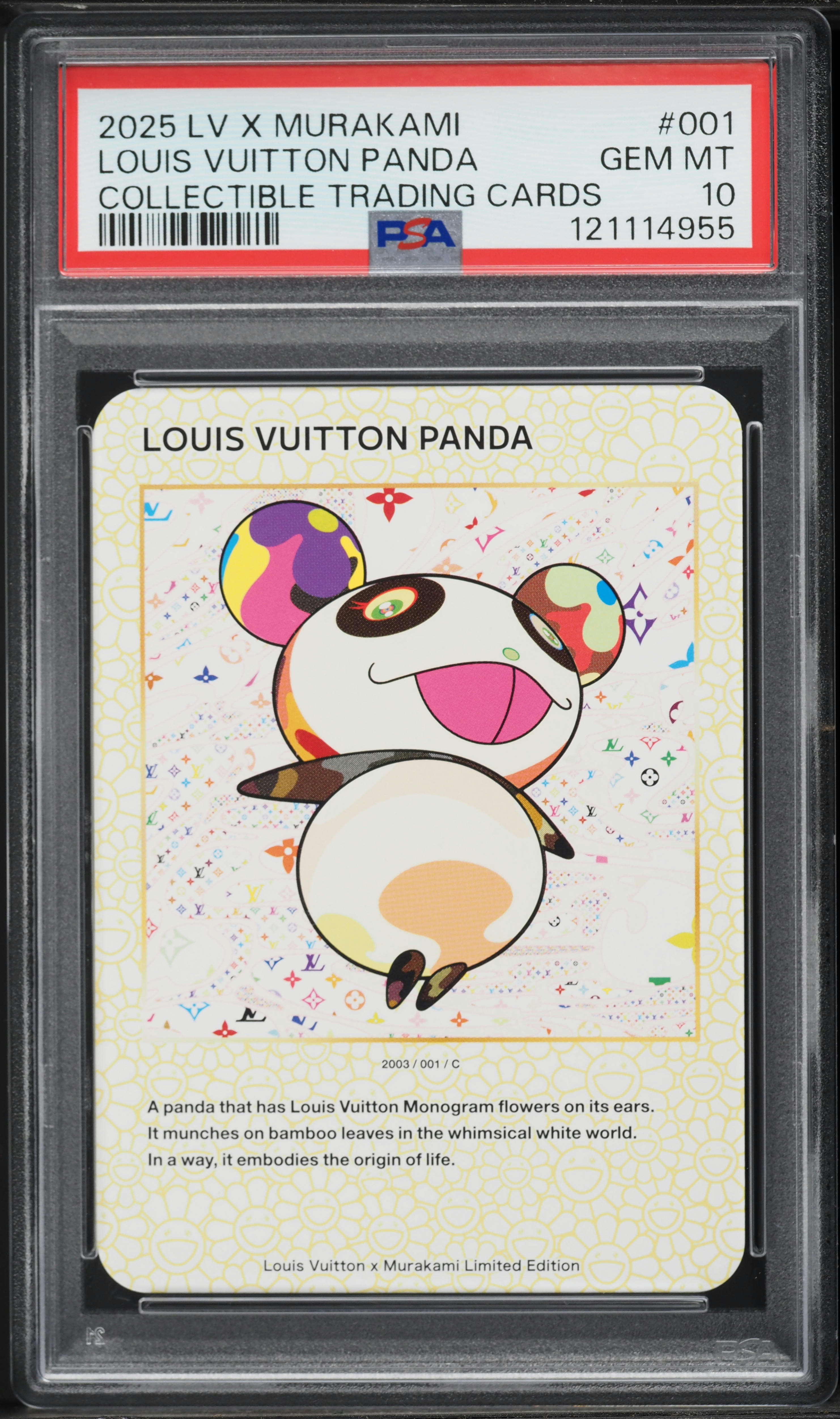 2025 Louis Vuitton X Murakami Collectible Louis Vuitton Panda #1