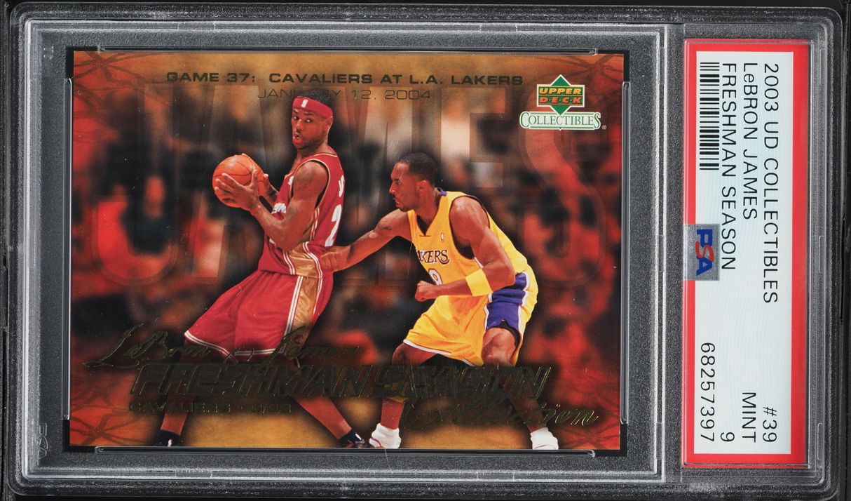 upper deck collectibles lebron james