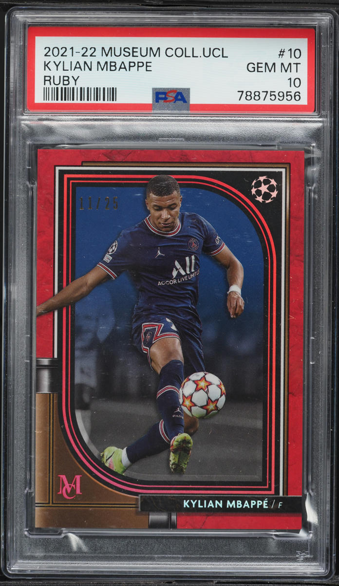 2021 Topps Museum Collection UEFA Champions League Ruby Kylian