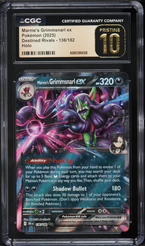 list of japanese pokemon cards Crystalcommerce Grimmsnarl VMAX - 115/189 main image 1