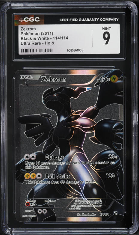 2018 Pokemon Japanese Sun & Moon GX Ultra Shiny Zekrom #37 CGC 10 GEM MINT  on Fanatics Collect