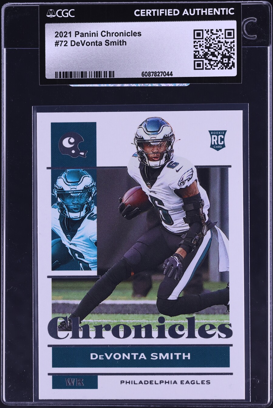 2021 Panini Chronicles DeVonta Smith ROOKIE #72 CGC AUTH