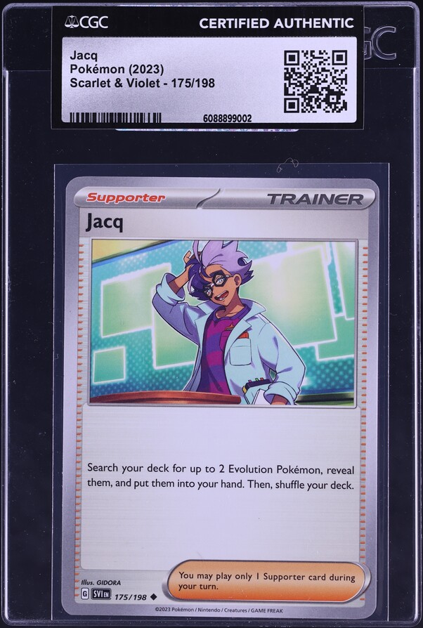 jacq pokemon card - 236/198 - Scarlet & Violet - Ultra Rare Card Type / HP / Stage Pokemon TCG Jacq SVI 175