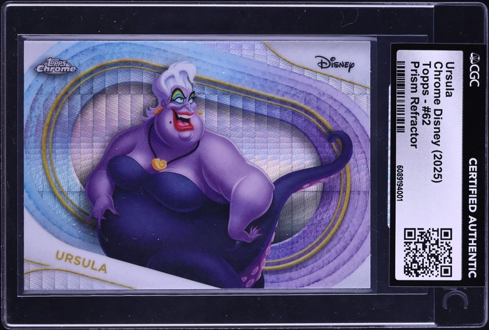 2025 Topps Disney Mint Silver Ursula #52 CGC AUTH on Fanatics Collect
