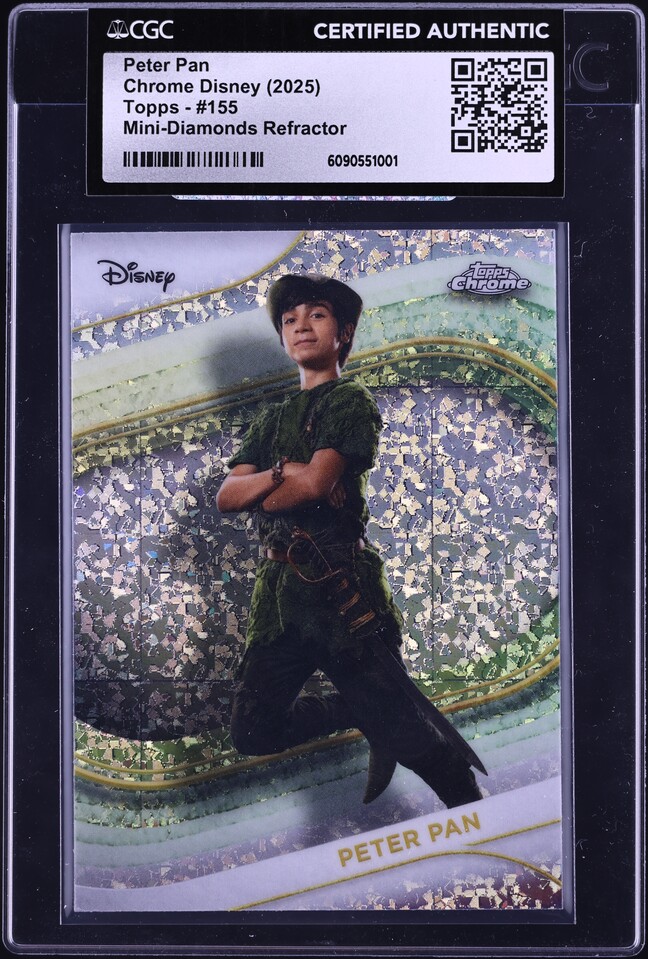 Topps Chrome Disney100 PETER PAN 299 Amazon.com: Disney 2023 Topps