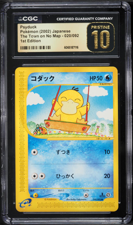 2002 Pokemon Legendary Collection Psyduck #88 CGC 6 EXMT on Fanatics Collect