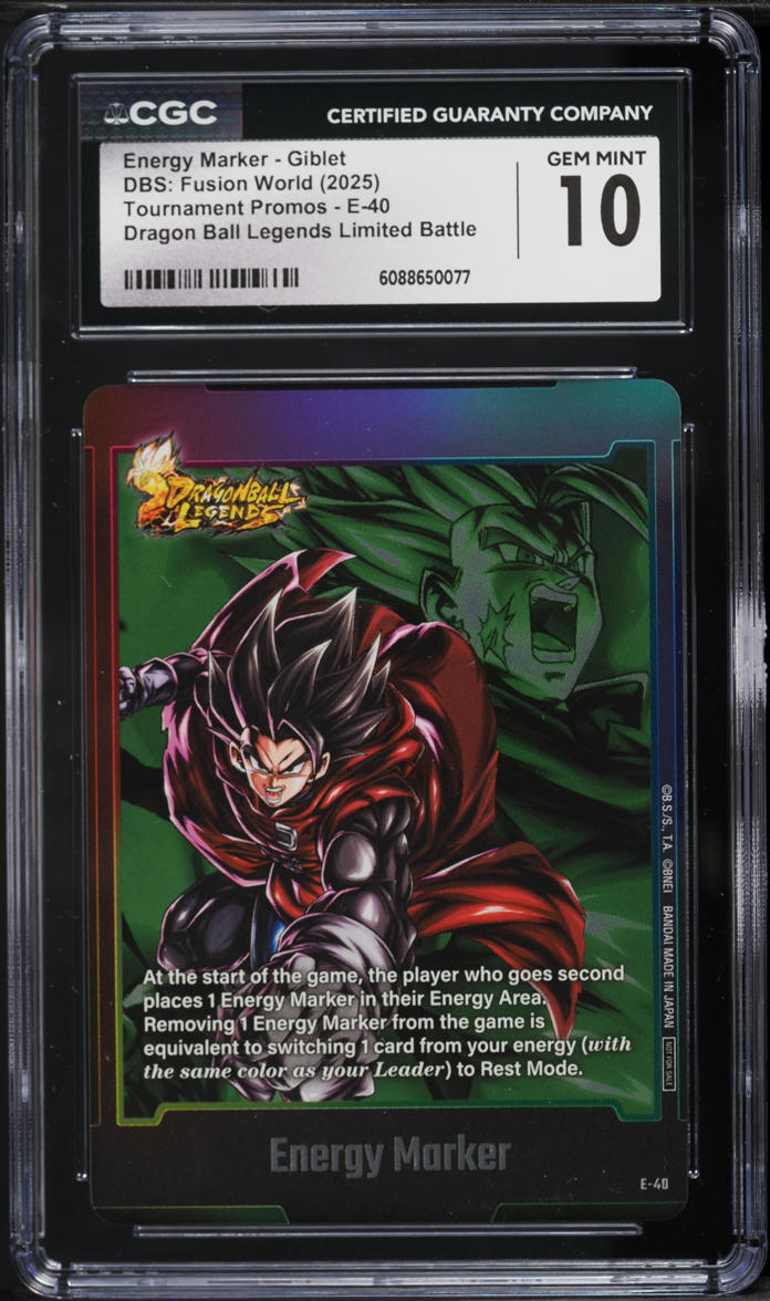 2025 Dragon Ball Super Fusion World Tournament Promo Legends