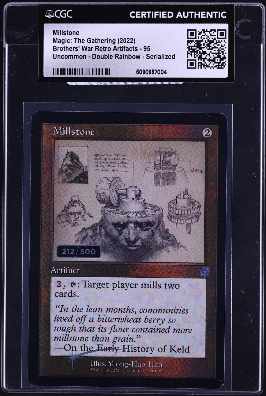 mtg serialized cards brothers war Magic: The Gathering The Brothers Set Booster Box Goblin Charbelcher - The Brothers'