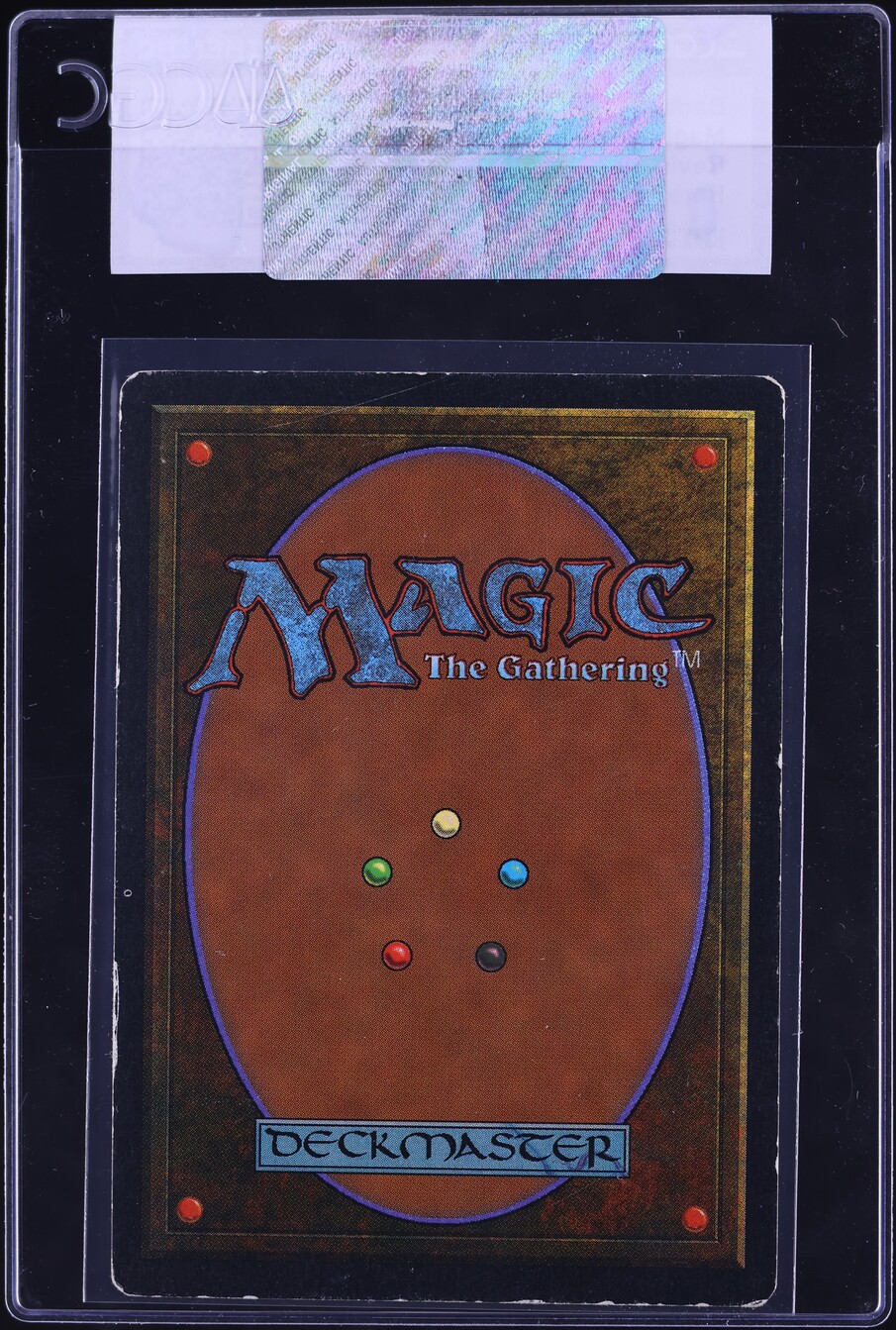 1994 Magic The Gathering MTG Revised Land Badlands CGC AUTH on
