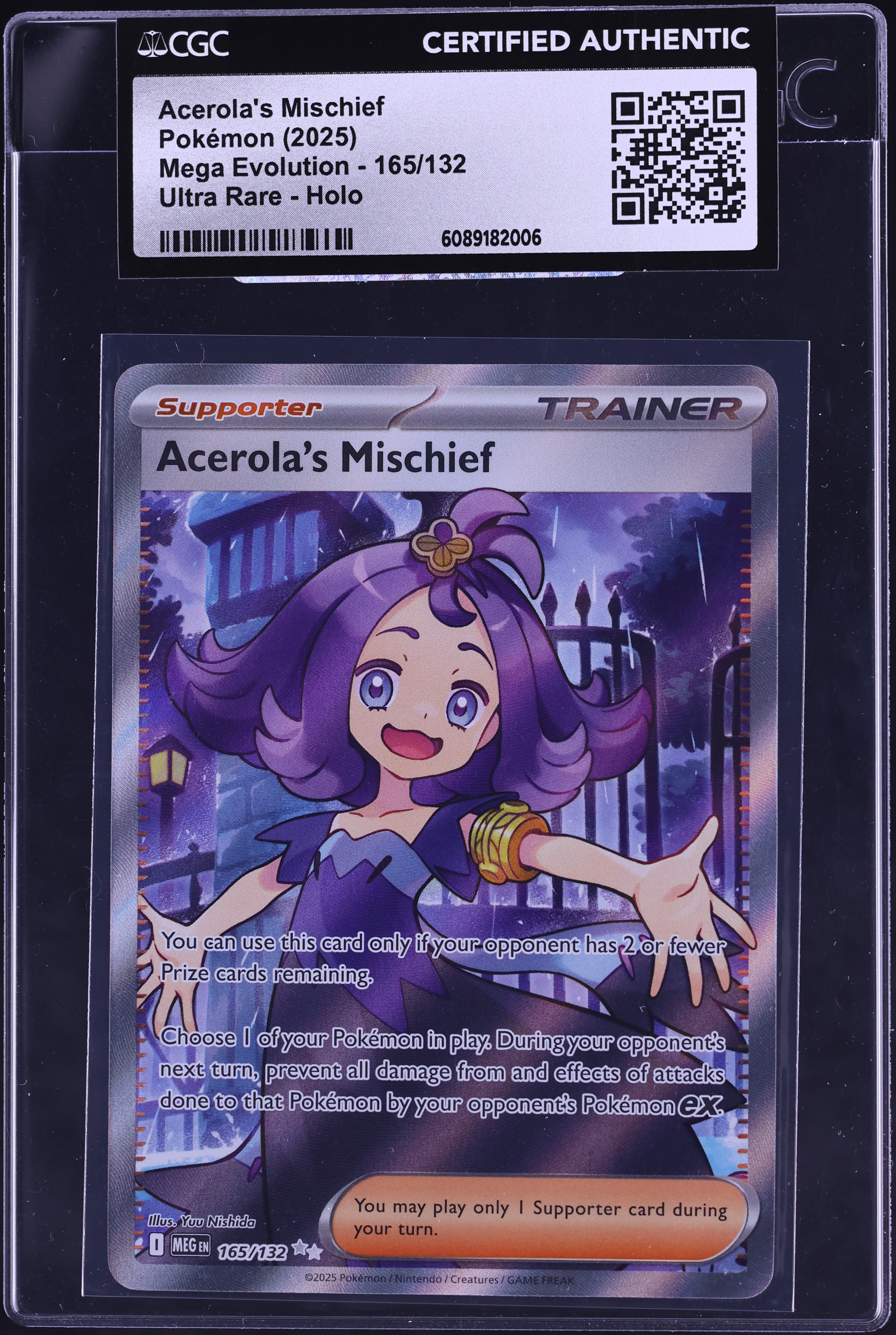 acerola pokemon card Pokemon: Acerola Full Metal Wall 054/054 CGC 10 Gem Mint
