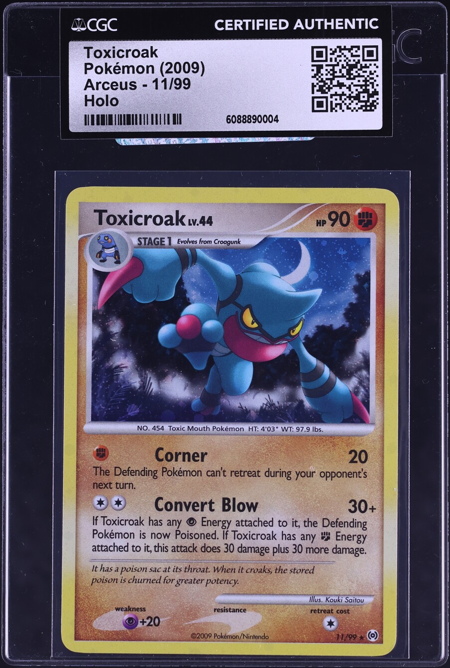 toxicroak pokemon card price Pokemon Card Toxicroak sv1S 095/078 SR 2023 MINT Japanese n075 main image 0