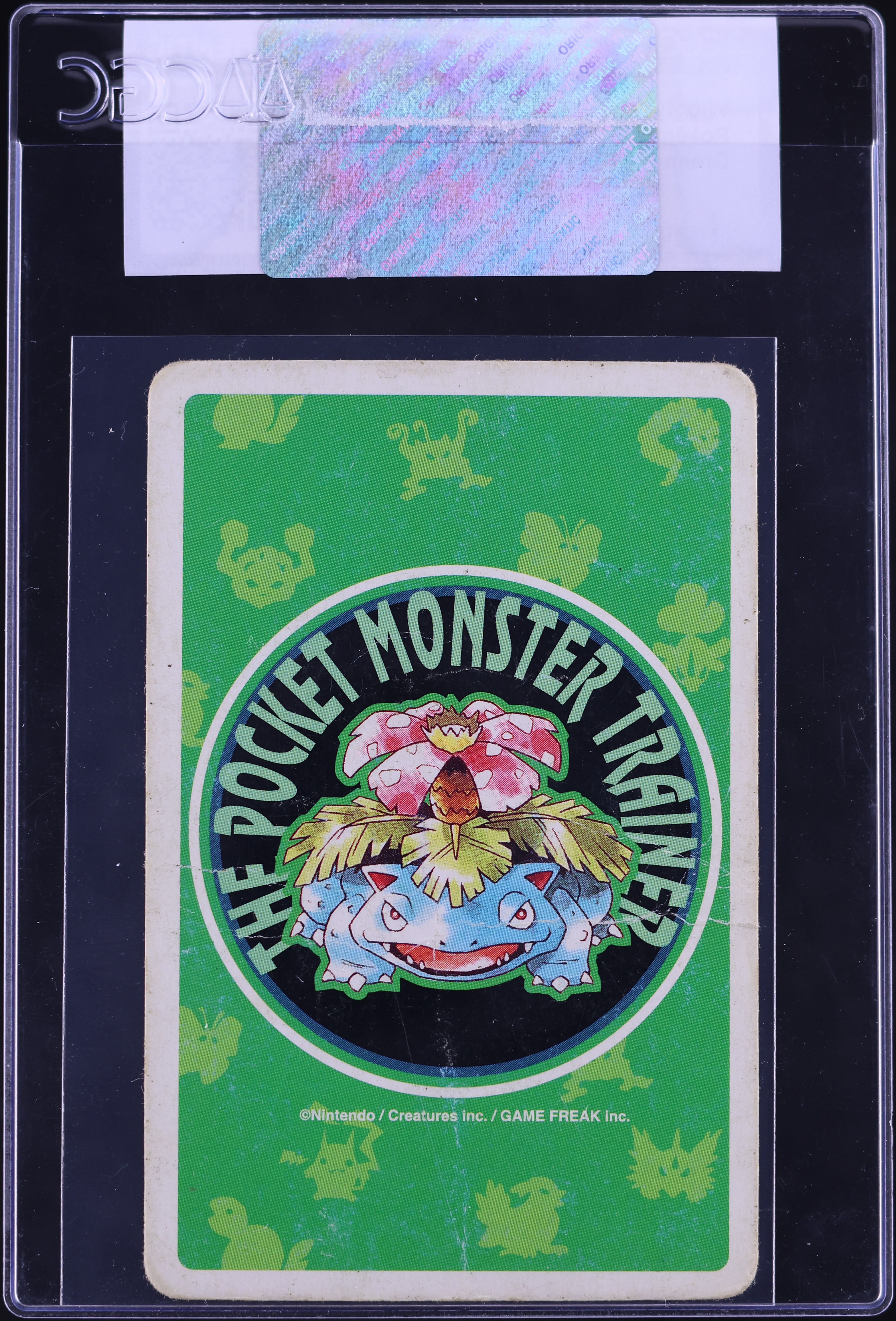 1996 Pokemon Japanese Playing Cards Green 6 Of Clubs Wigglytuff