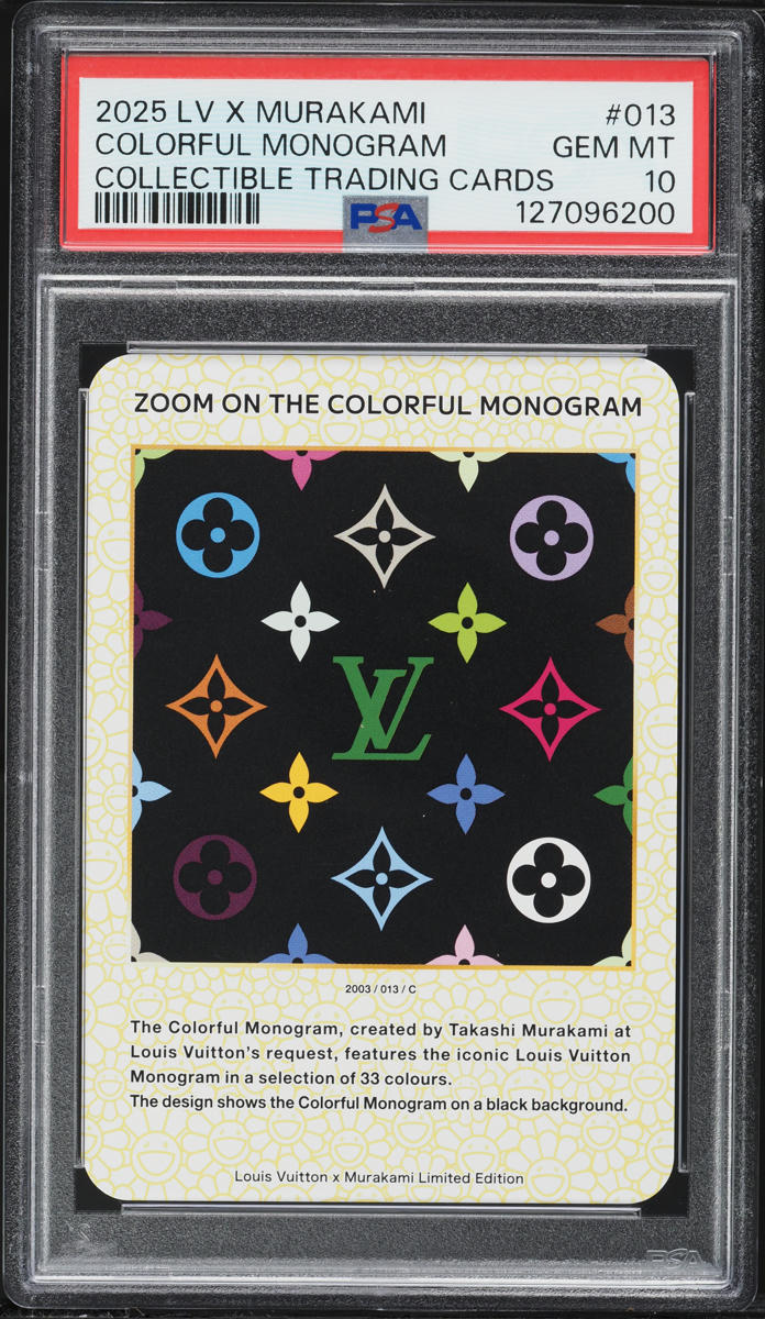 PSA10】ZOOM ON THE COLORFUL MONOGRAM 015 Monogram Vuitton x